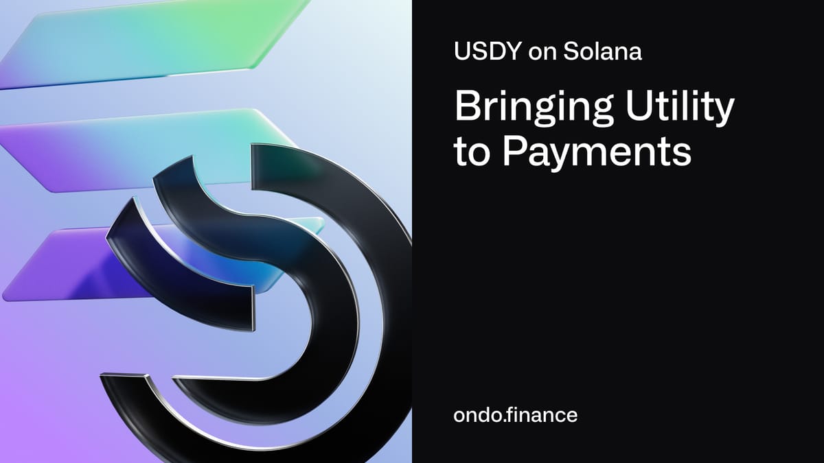 Case Study: Bringing Utility to Payments with USDY