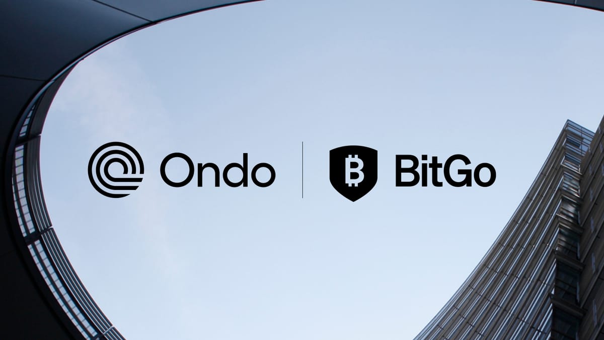 USDY Goes Live on BitGo's Go Network: Bringing Yield to Institutional Balances