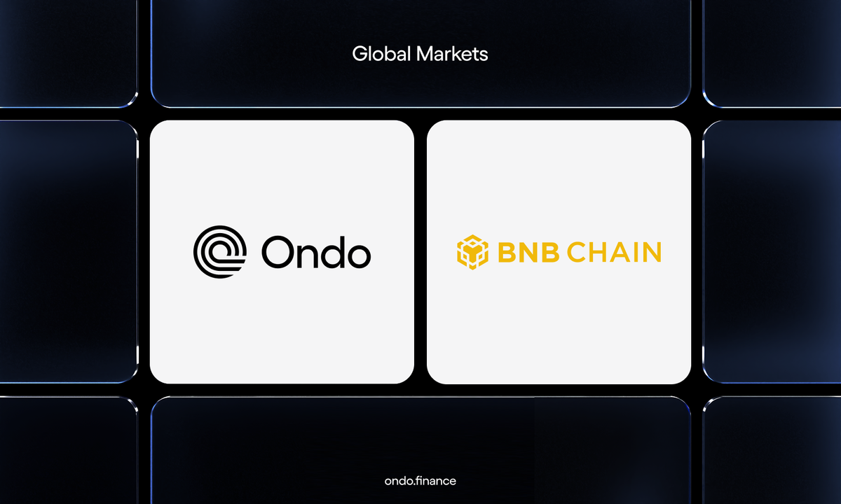 BNB Chain Joins Ondo Global Markets Alliance With Plans to Expand Access to Tokenized Equities