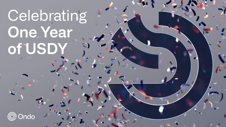 Celebrating One Year of USDY