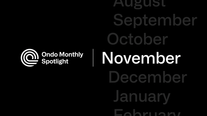 Ondo Monthly Spotlight: November 2024